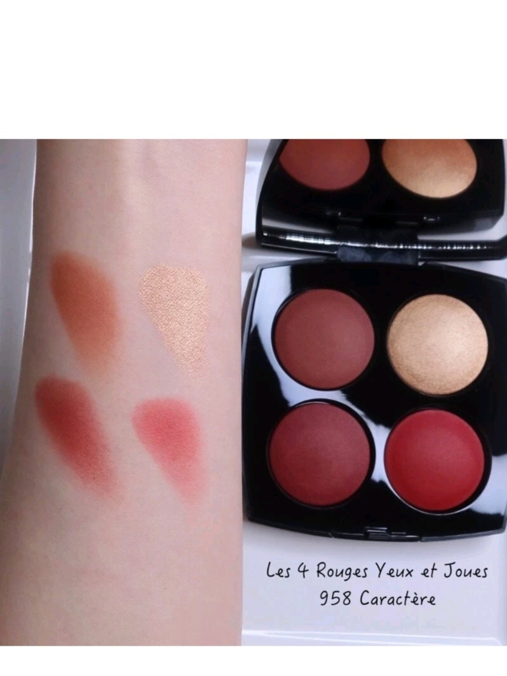Chanel Les 4 Rouges Et Joues 958 Caractere - Picture 4 of 15